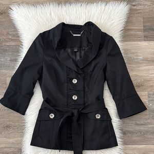 Black House White Market Black Women's Jacket Size Small